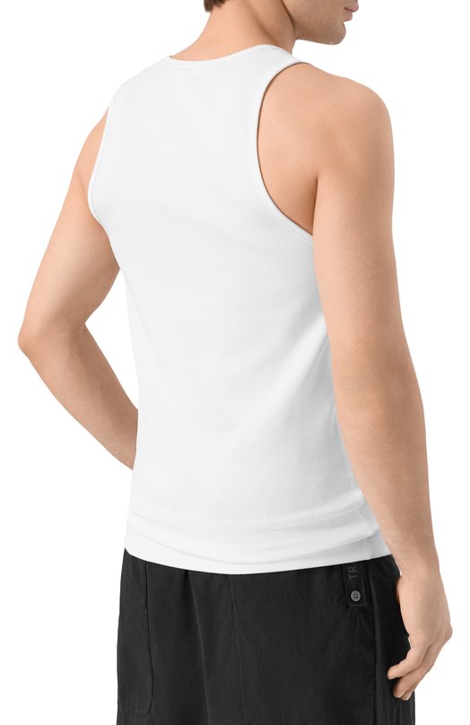 Хлопковая майка Diesel A21742/0JMBA Белый  A21742/0JMBA Фото 4
