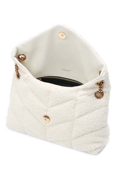 Сумка puffer loulou small SAINT LAURENT, арт. 577476/2RL27, фото 4