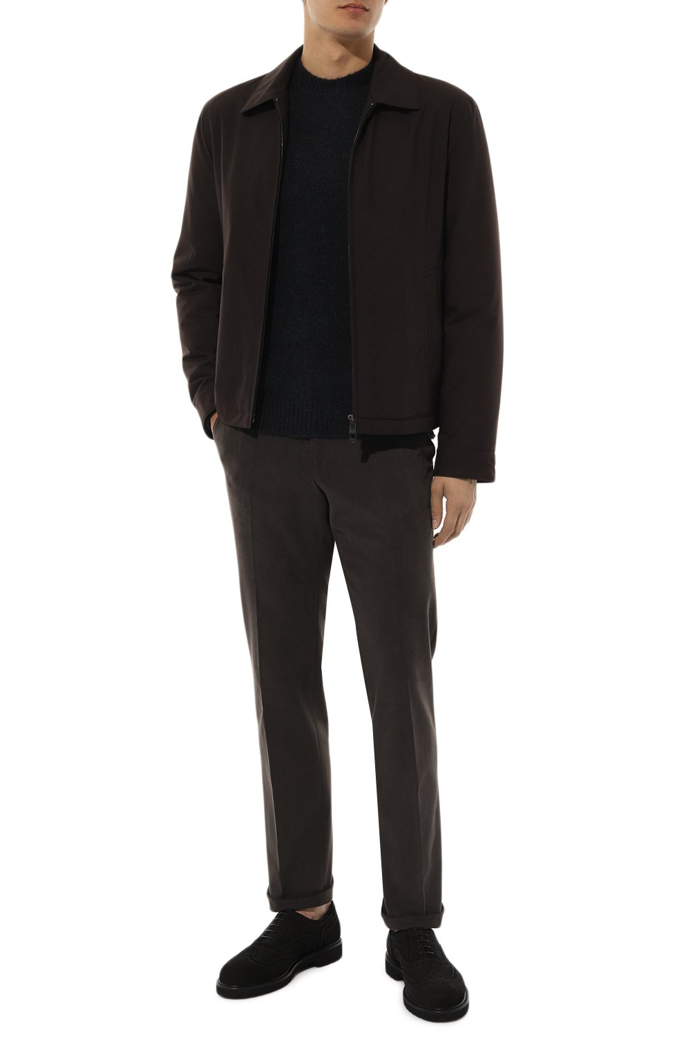 Свитер из шерсти и хлопка CORNELIANI, арт. 94M550-9425103, фото 2