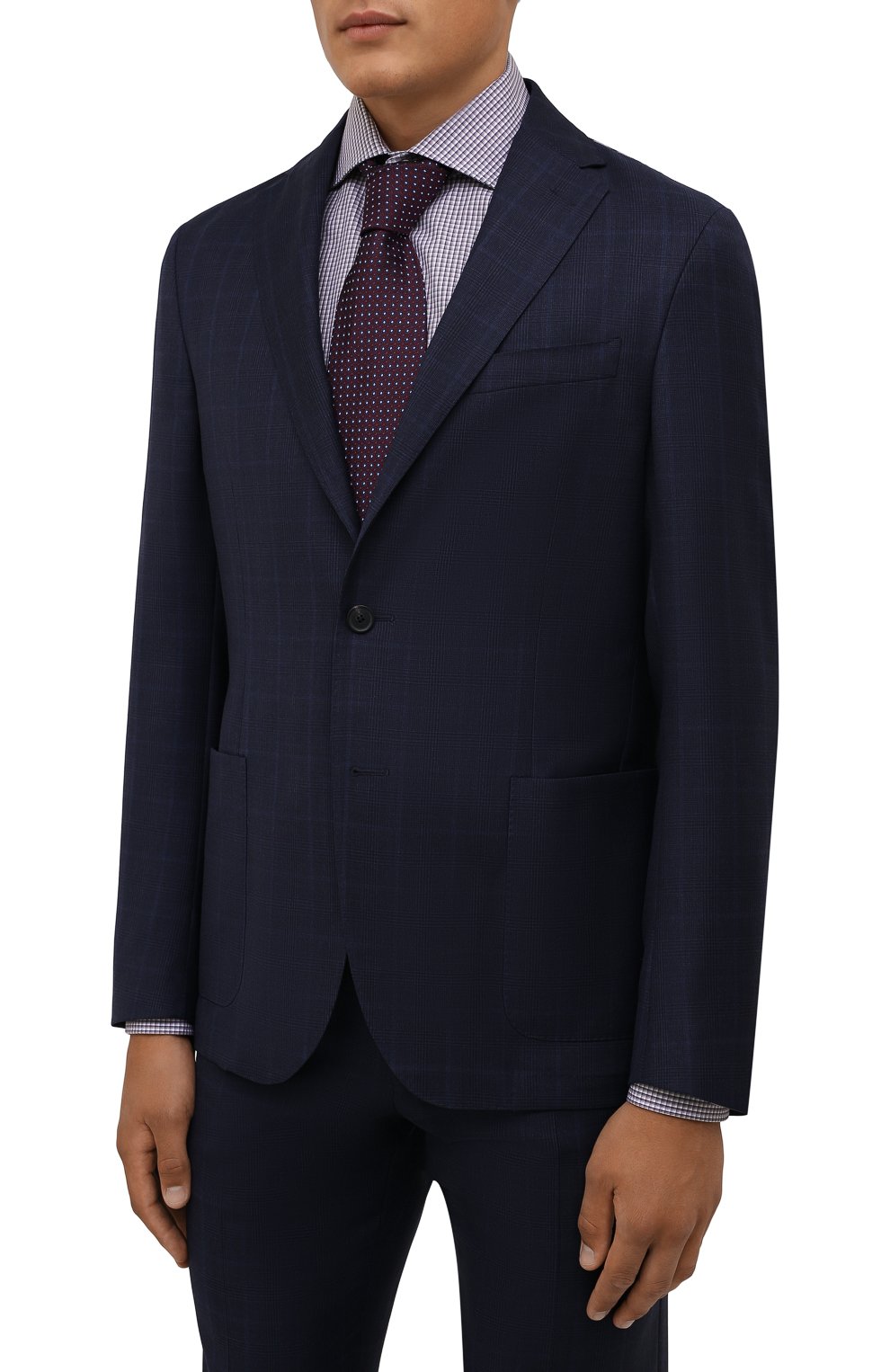 Шелковый галстук ZEGNA бордового цвета по цене 19650 руб., арт. Z2D03T/1XW, фото 2 Шелковый галстук ZEGNA, арт. Z2D03T/1XW, фото 2