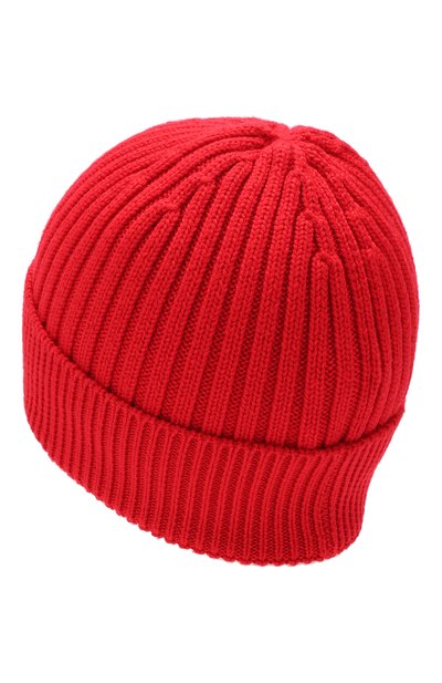 Шерстяная шапка MONCLER красного цвета по цене 21800 руб., арт. E2-097-00259-00-04761, фото 2 Шерстяная шапка MONCLER, арт. E2-097-00259-00-04761, фото 2