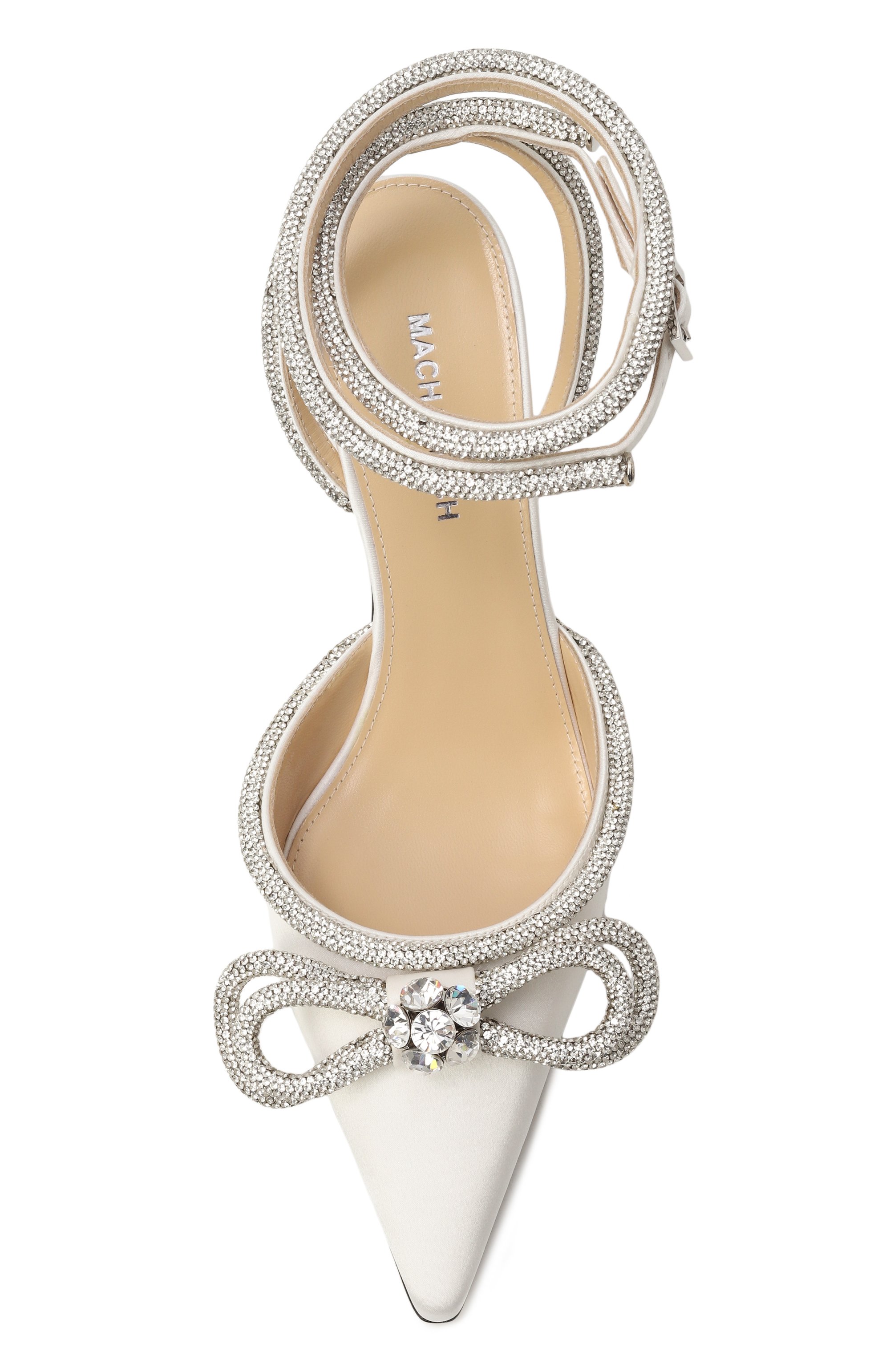 Текстильные туфли double bow 60 MACH & MACH, арт. SS21-2218, фото 6