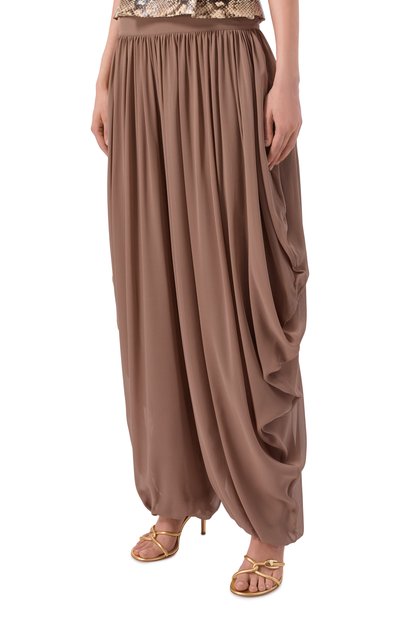 Шелковые брюки ELIE SAAB, арт. P0199NS26/SI001, фото 3