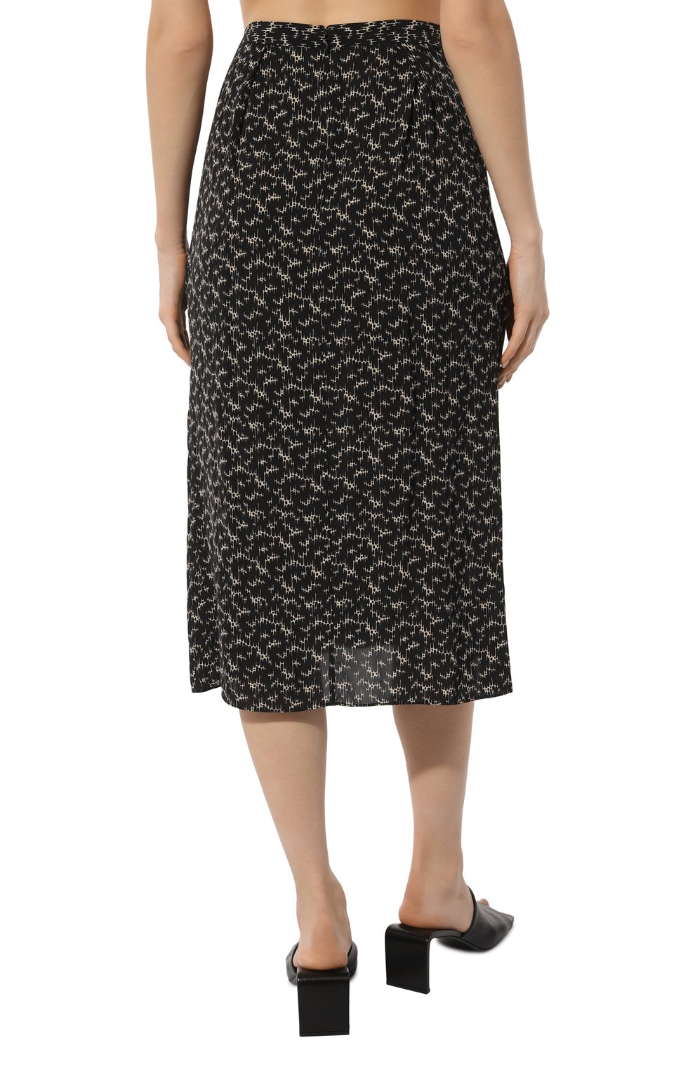 Юбка из вискозы ISABEL MARANT ETOILE черного цвета по цене 47250 руб., арт. JU0087FA, фото 4 Юбка из вискозы ISABEL MARANT ETOILE, арт. JU0087FA, фото 4