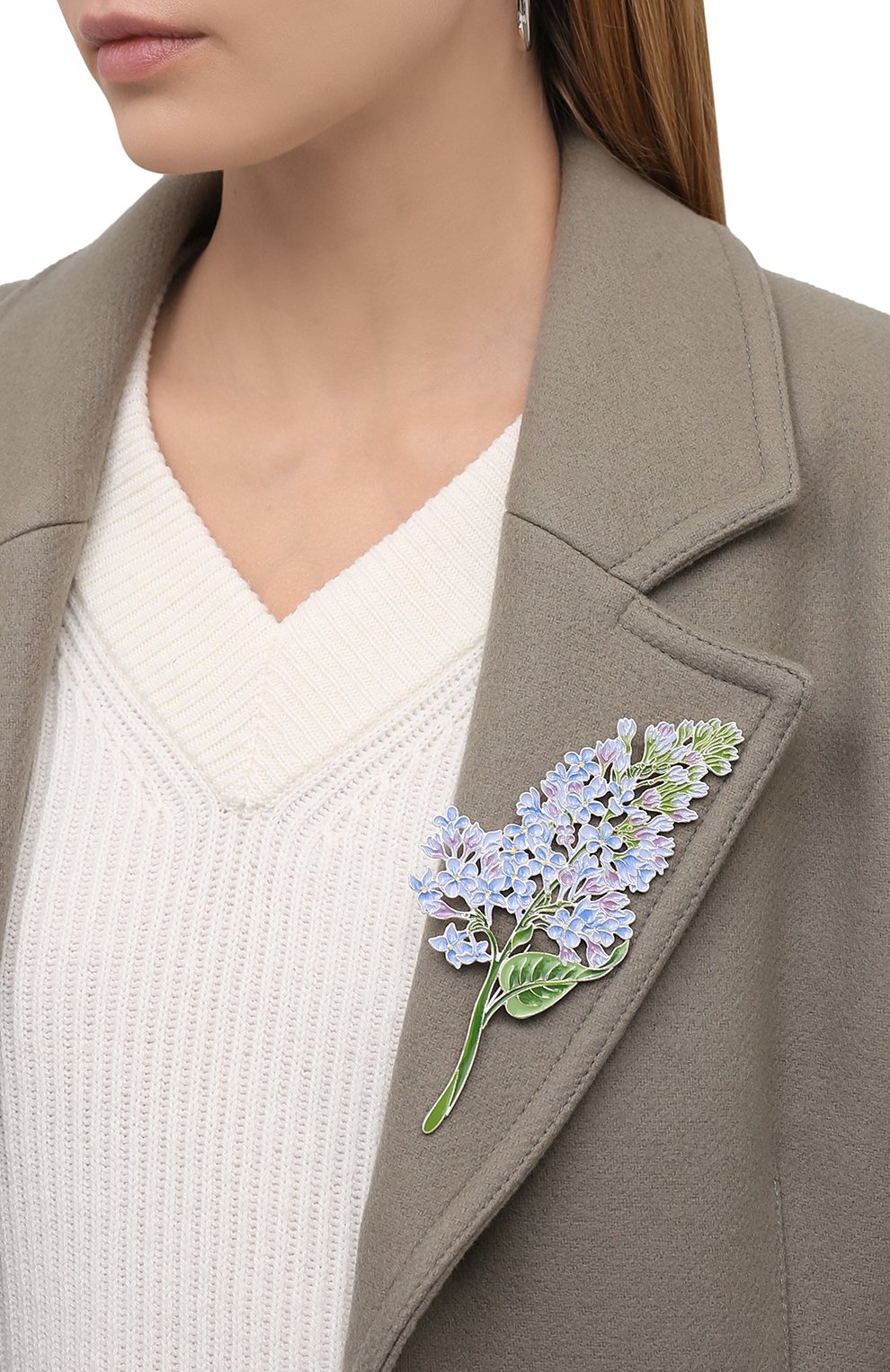 Брошь сирень РУССКИЕ САМОЦВЕТЫ, арт. 41484, фото 2