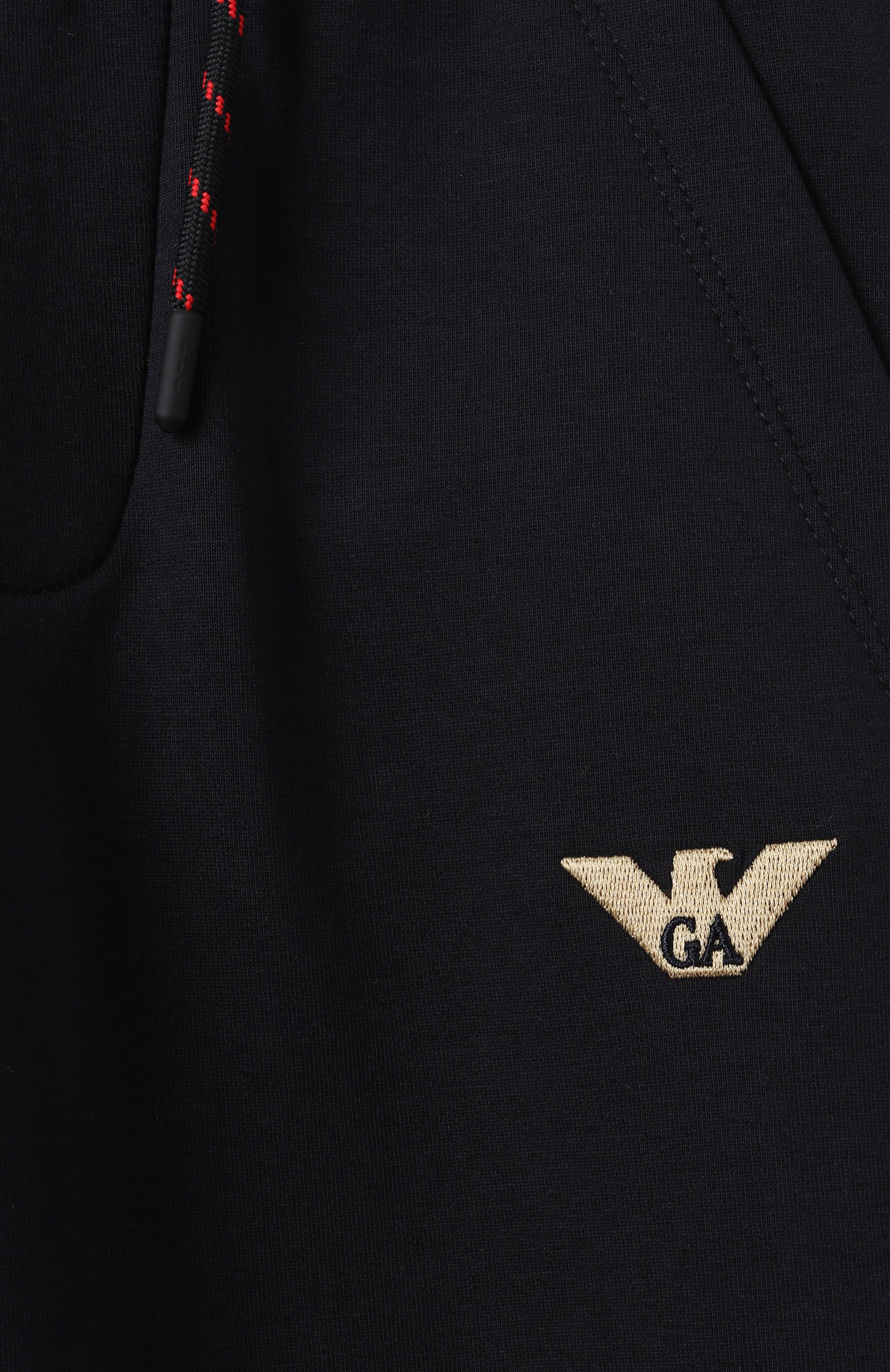 Хлопковые джоггеры EMPORIO ARMANI, арт. EB000263/AF10126, фото 3