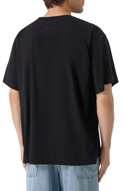 Хлопковая футболка MM6, арт. SH0GC0032/S24312, фото 4