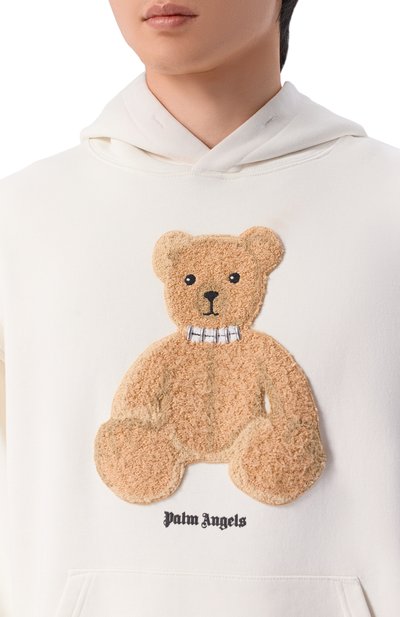 Хлопковое худи PALM ANGELS, арт. PMBB17DS26FLE00C, фото 5