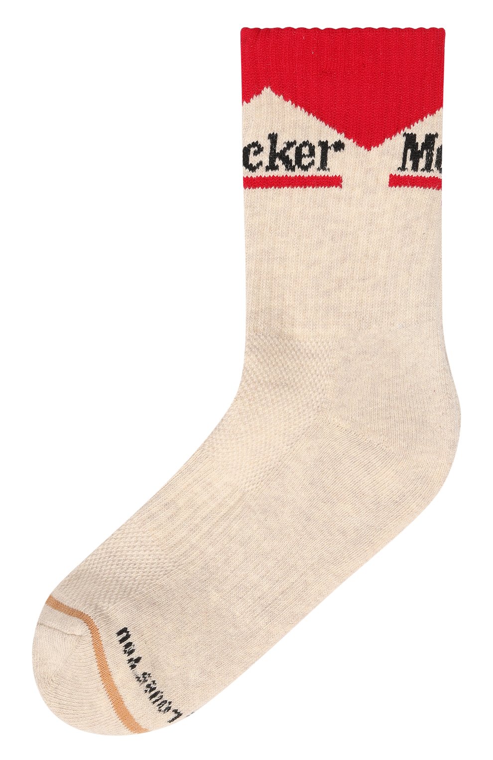 Хлопковые носки MOTHER бежевого цвета по цене 5160 руб., арт. 7001-481/B1, фото 1 Хлопковые носки MOTHER, арт. 7001-481/B1, фото 1