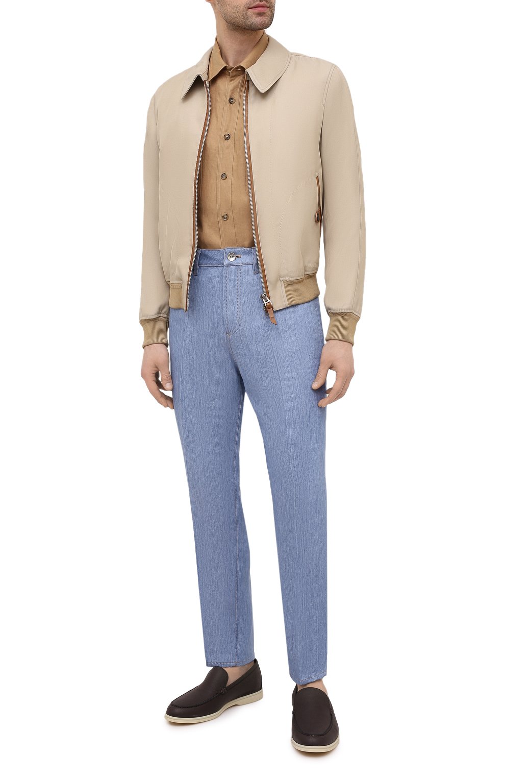 Льняная рубашка LORO PIANA, арт. FAL6142, фото 2