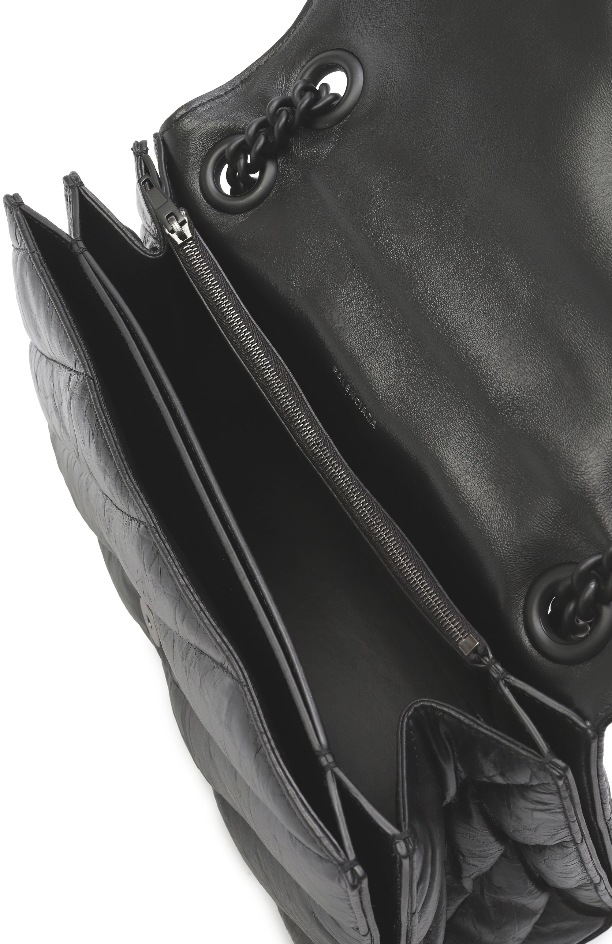 Сумка crush medium BALENCIAGA черного цвета по цене 442000 руб., арт. 785602/210IY, фото 5 Сумка crush medium BALENCIAGA, арт. 785602/210IY, фото 5