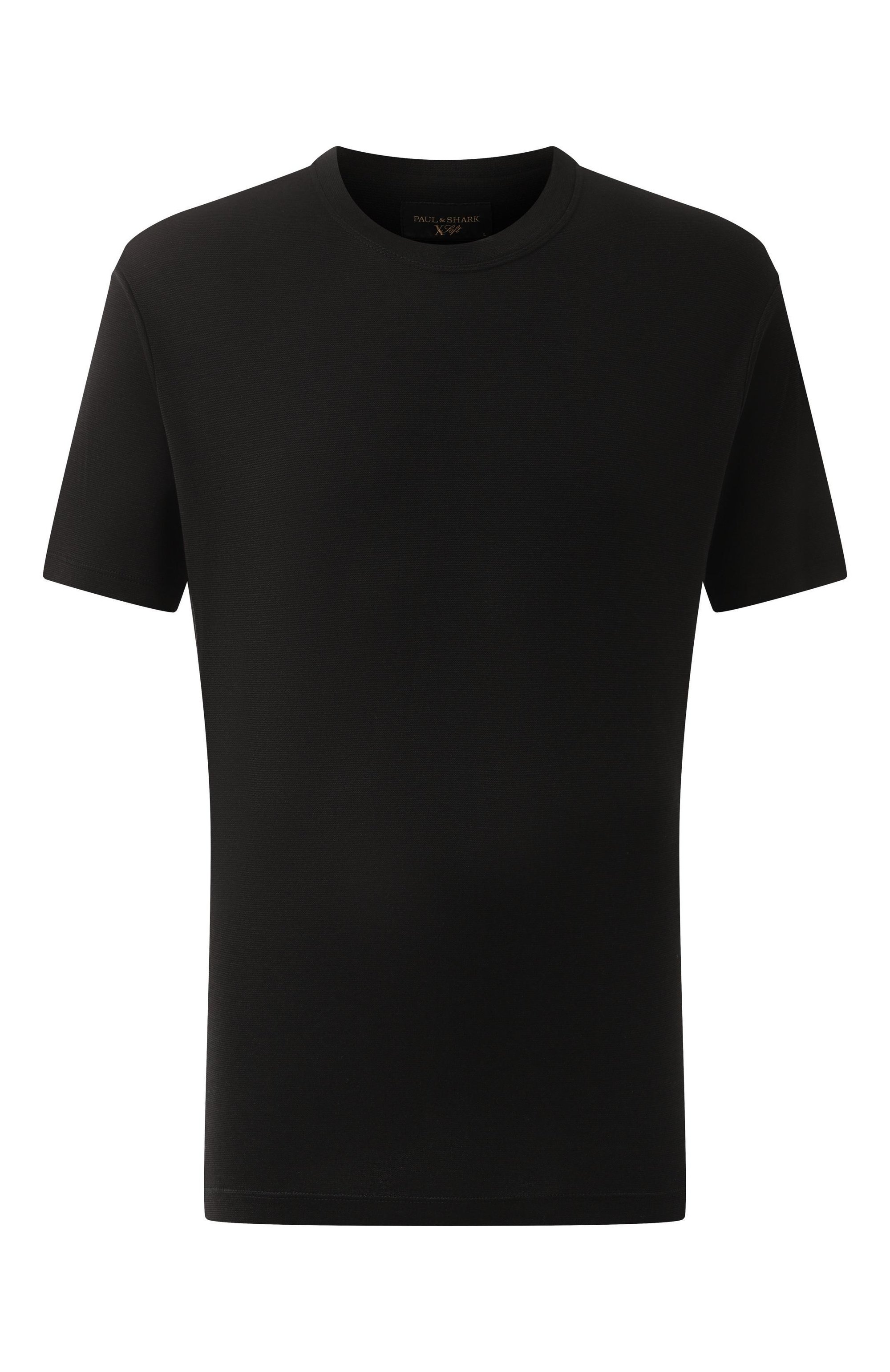 Футболка из хлопка и лиоцелла PAUL&SHARK, арт. 25411026_001, фото 1