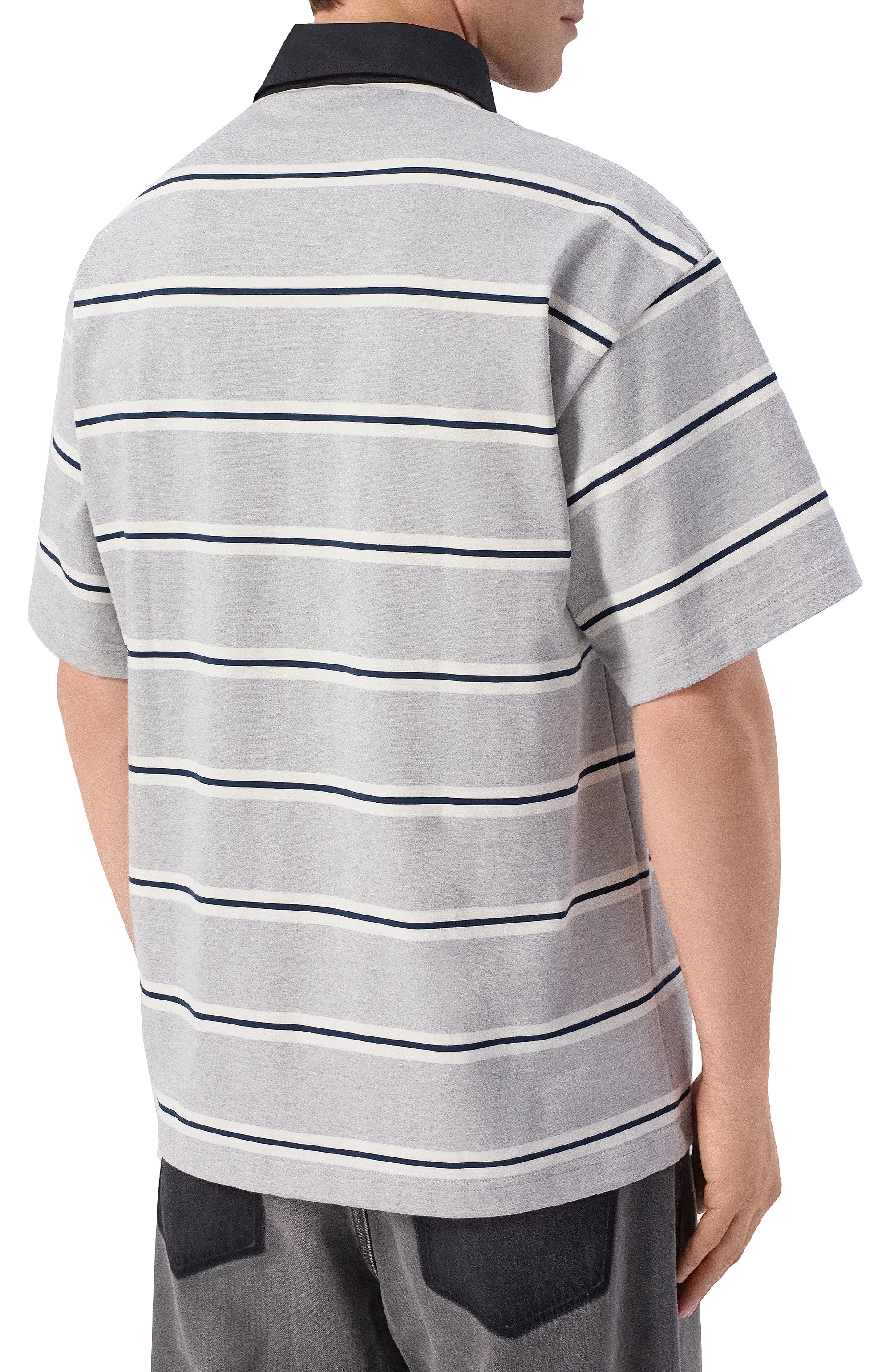 Хлопковое поло PALM ANGELS, арт. PMGB02CS26FAB001, фото 4