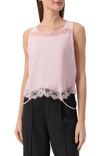 Топ из вискозы и хлопка MM6, арт. S52NC0357/M35731, фото 3