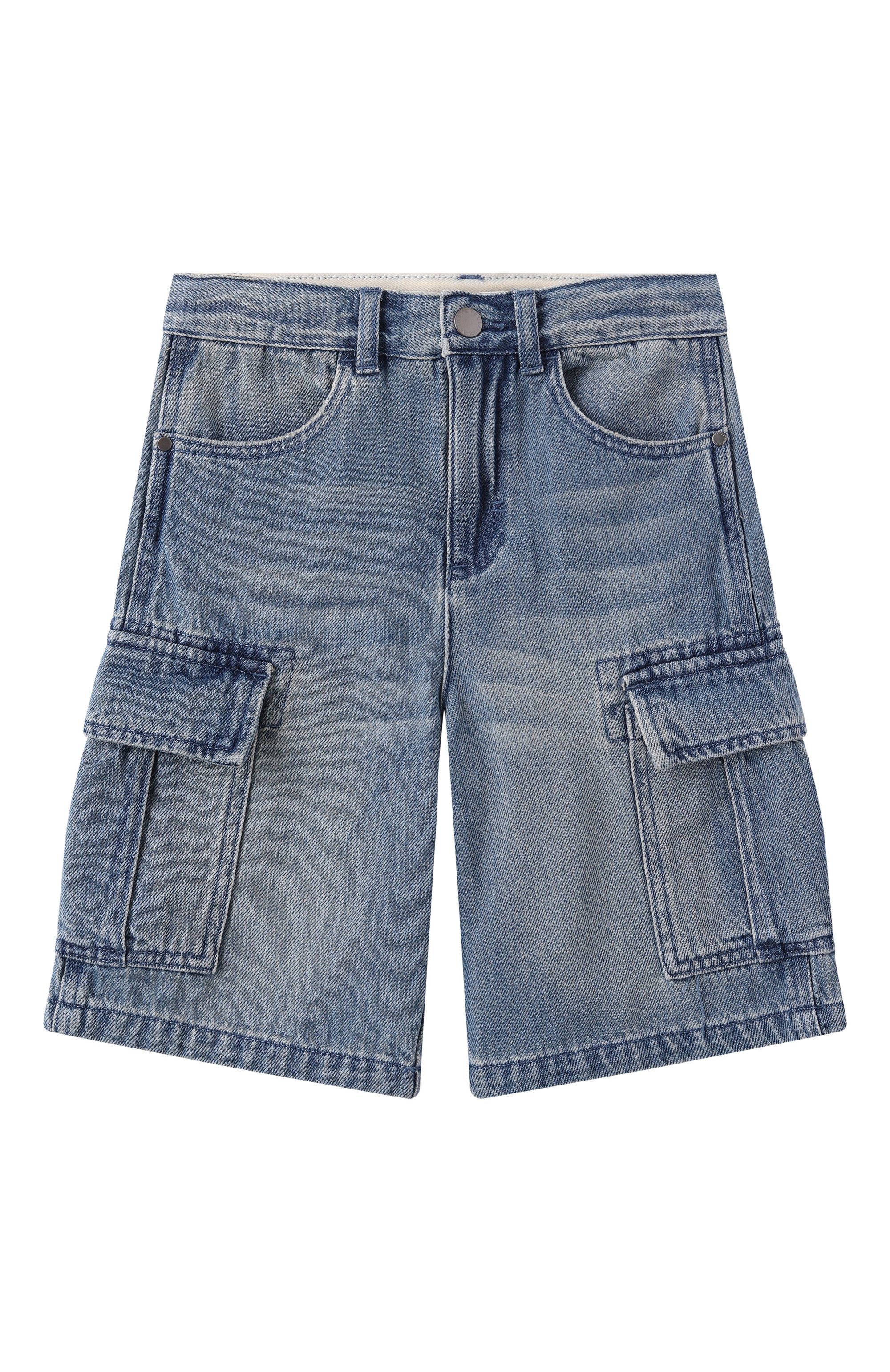 Джинсовые шорты-карго STELLA MCCARTNEY, арт. TW6Q69, фото 1