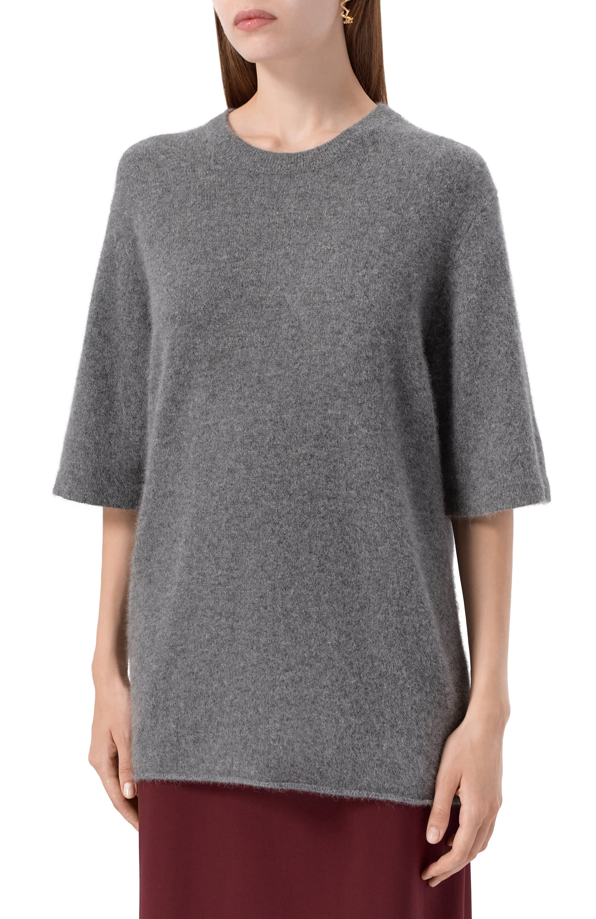 Шерстяной пуловер LOULOU DE SAISON, арт. RAVEN, фото 3