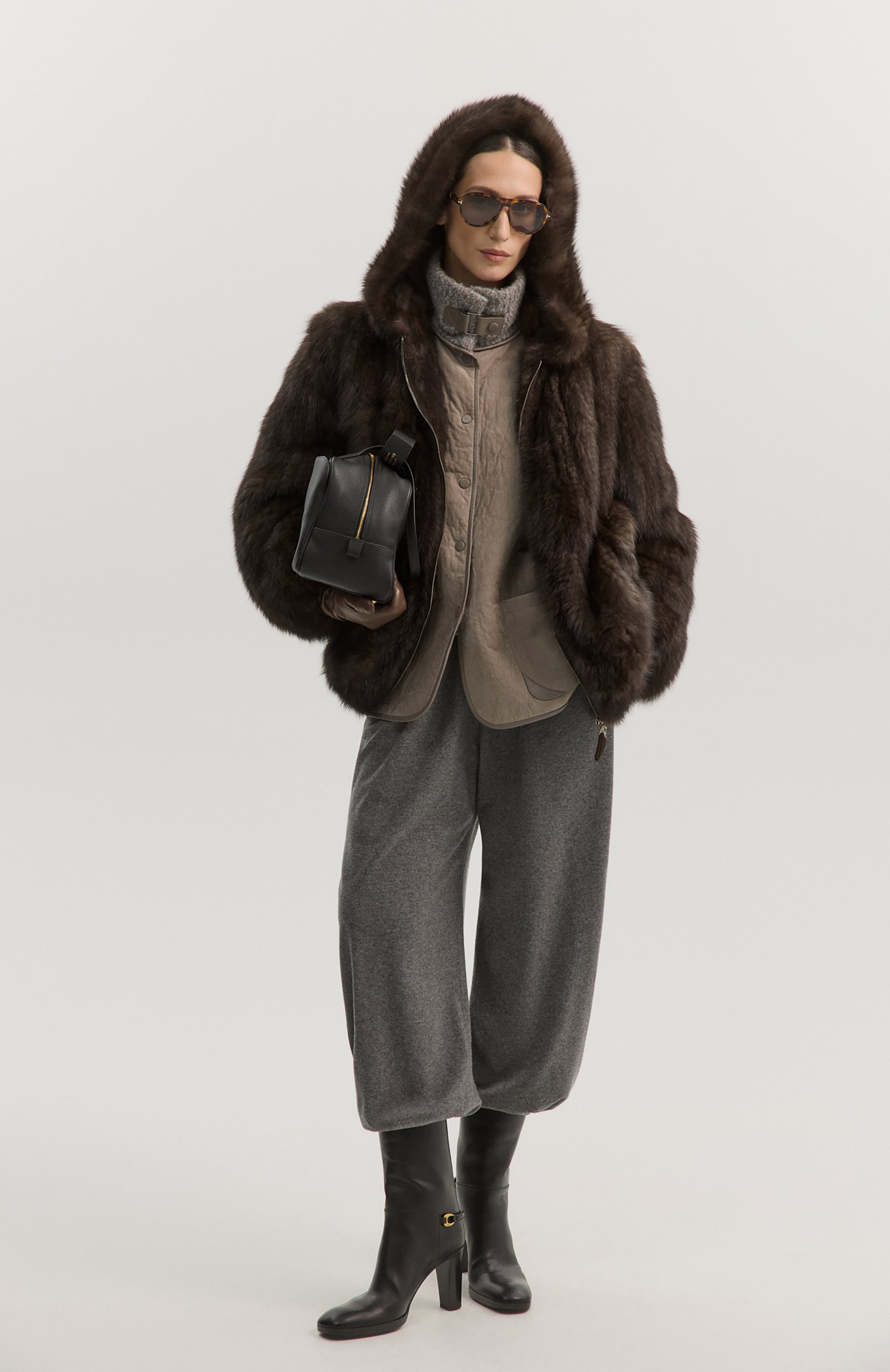 Комбинированная куртка GIORGIO ARMANI, арт. GW002045/AF19597, фото 6