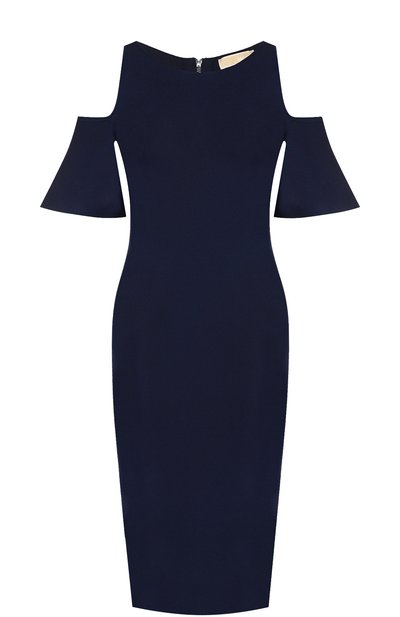 Вязаное платье-миди с разрезами на плечах MICHAEL MICHAEL KORS, арт. MS88XNL5ZV, фото 1