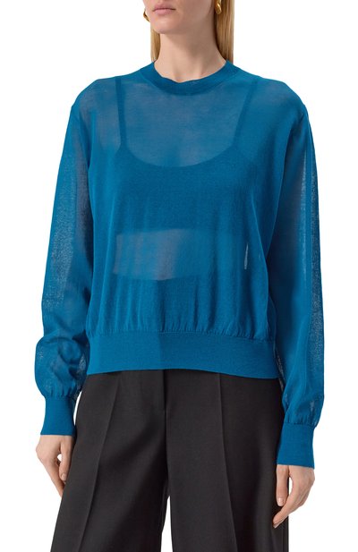 Хлопковый пуловер DRIES VAN NOTEN, арт. 251-011222-1712, фото 3