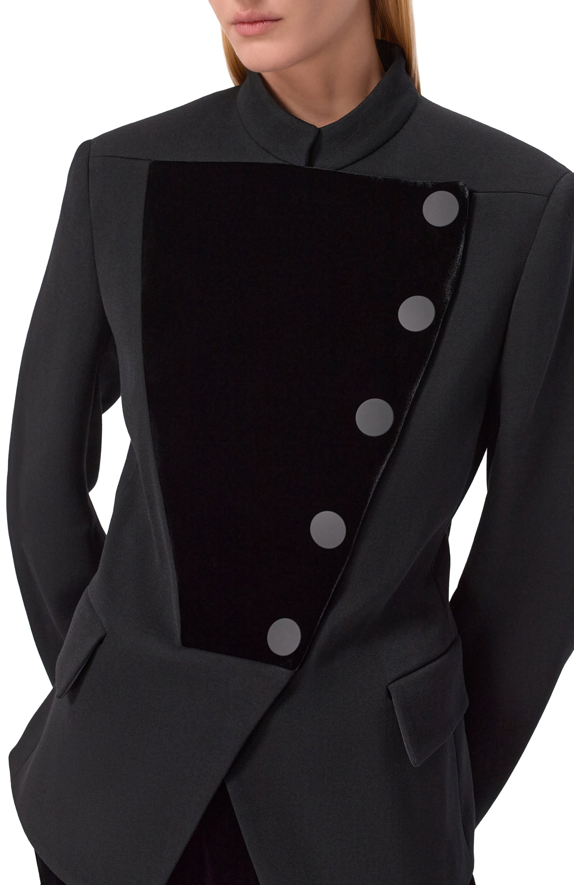 Шерстяной жакет GIORGIO ARMANI, арт. GW001556/TE10117, фото 5