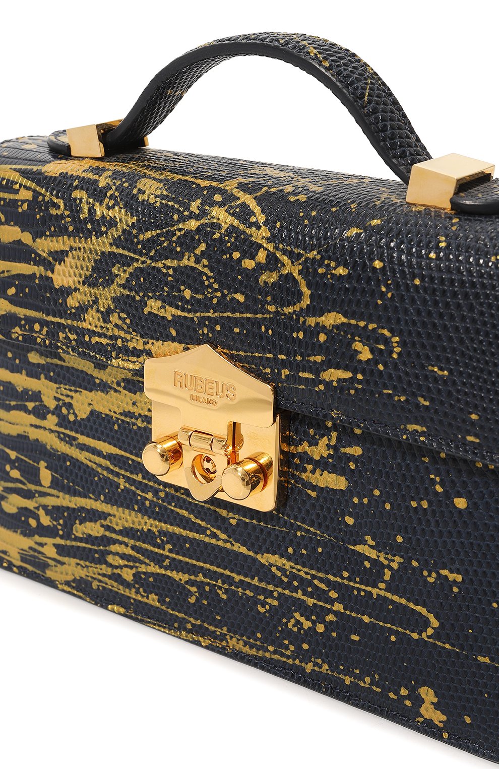 Сумка flash natalie из кожи ящерицы RUBEUS MILANO, арт. 204/13D/LZD, фото 3