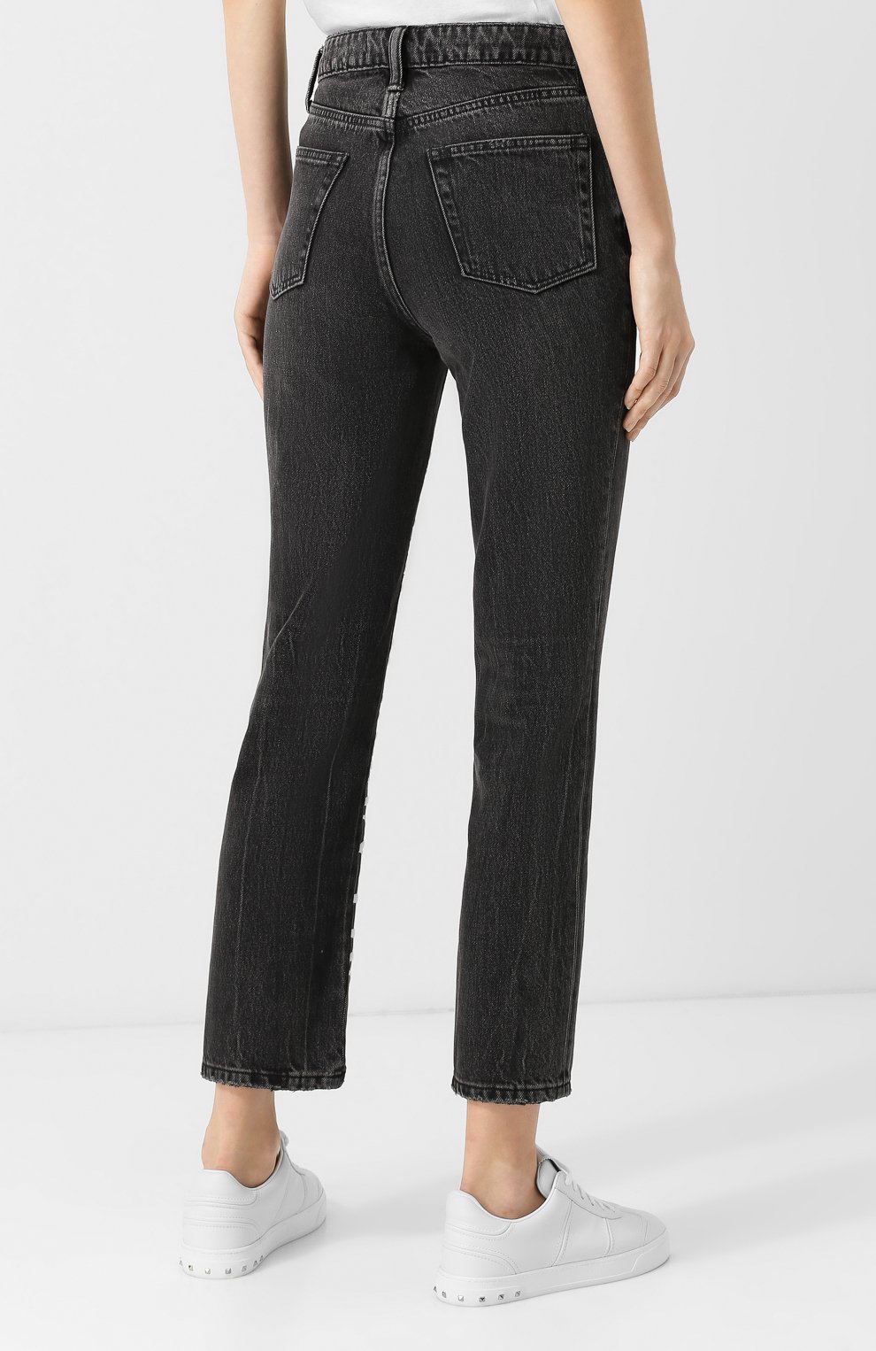 Джинсы ALEXANDER WANG серого цвета по цене 24350 руб., арт. 4D994314AA, фото 4 Джинсы ALEXANDER WANG, арт. 4D994314AA, фото 4