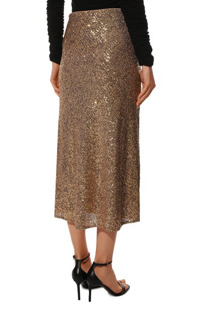 Юбка с отделкой пайетками PATRIZIA PEPE, арт. 8G0275_A6W6, фото 4