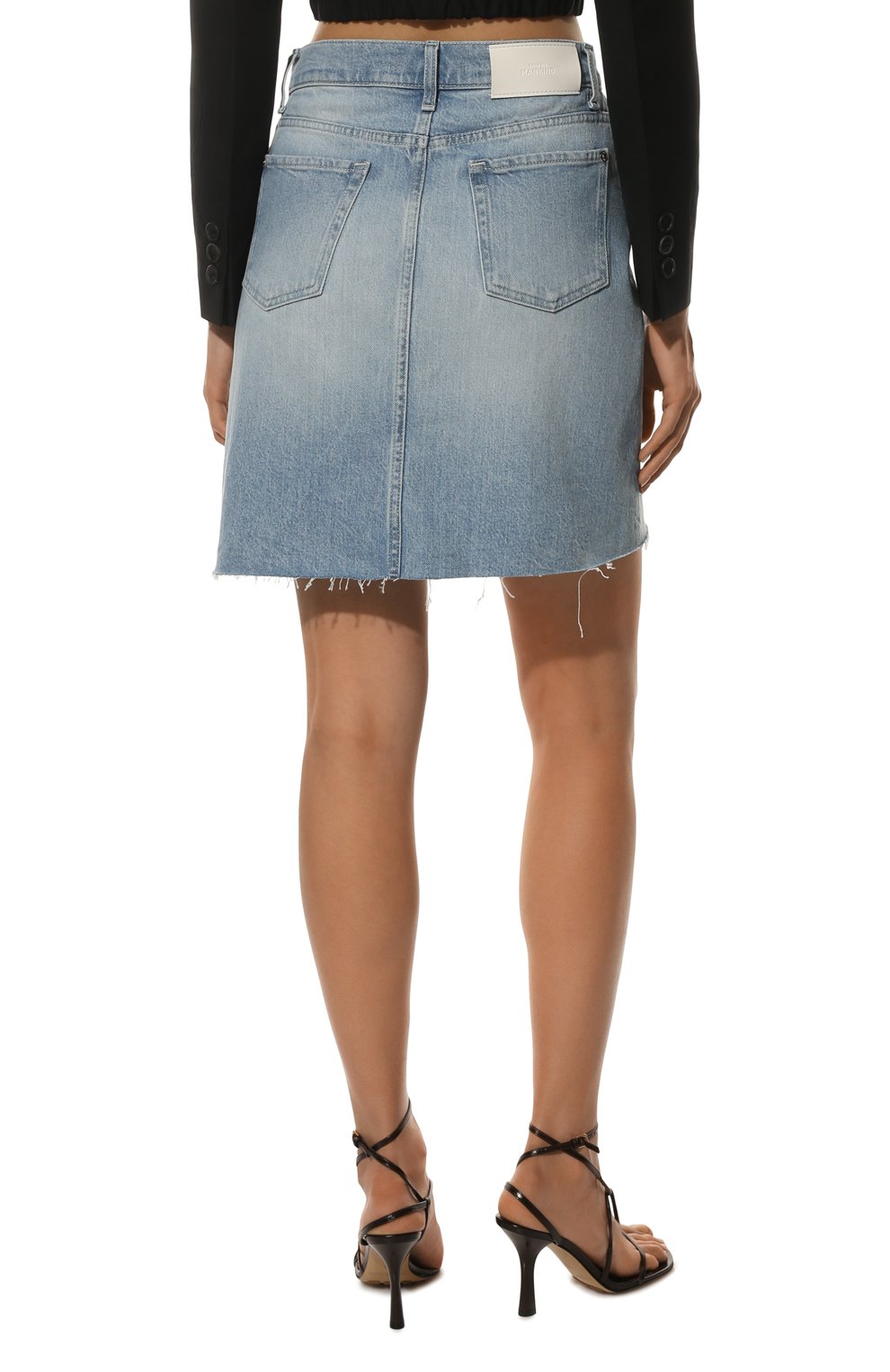 Джинсовая юбка 7 FOR ALL MANKIND, арт. JSSKC100BA, фото 4