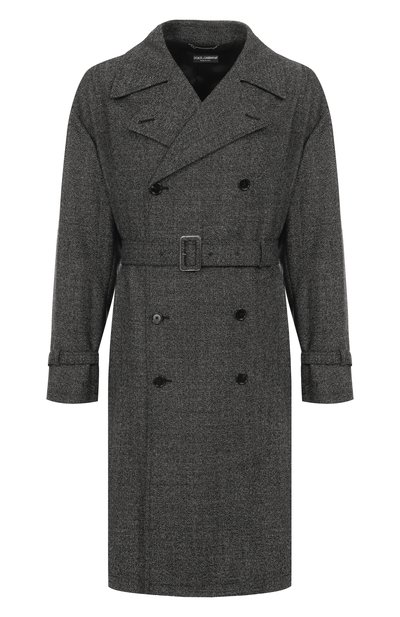 Мужское шерстяное пальто DOLCE & GABBANA, арт. G052KT/FM2G4