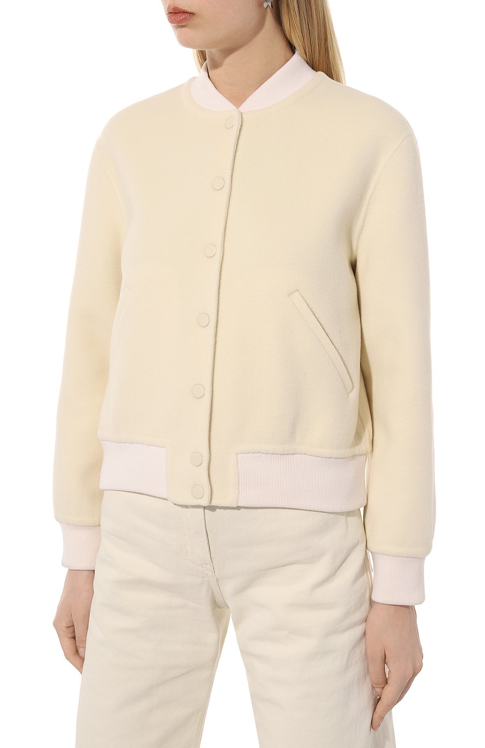 Бомбер из шерсти и кашемира THEORY, арт. M1101405, фото 3