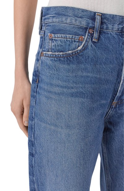 Джинсы 90’s pinch waist AGOLDE синего цвета по цене 43500 руб., арт. A1541765, фото 5 Джинсы 90’s pinch waist AGOLDE, арт. A1541765, фото 5