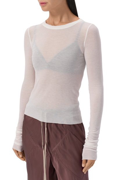 Пуловер из вискозы и шелка RICK OWENS, арт. RP02F5209/RC, фото 3
