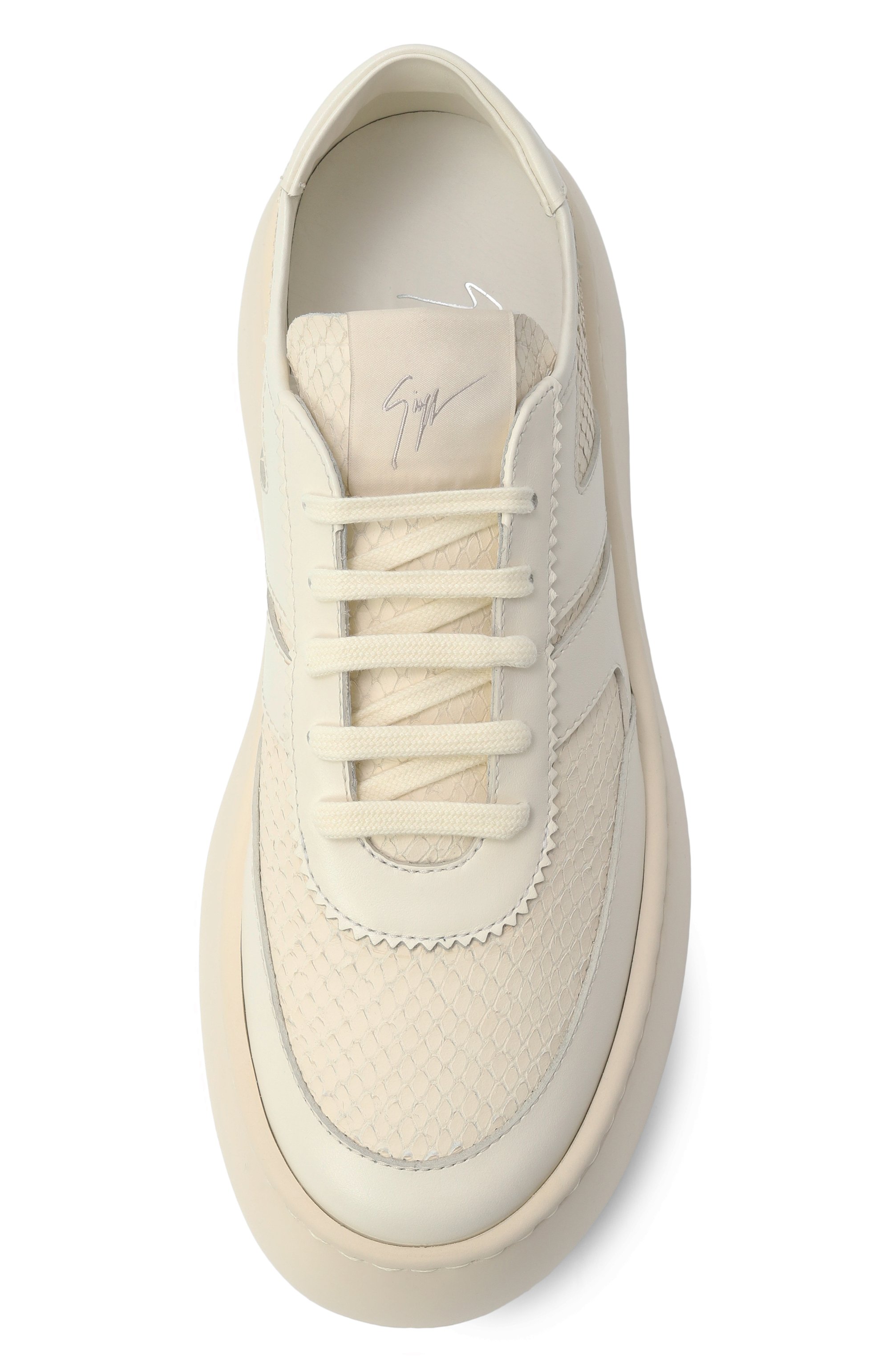 Кожаные кеды gz league maxi GIUSEPPE ZANOTTI DESIGN, арт. RS50007, фото 6