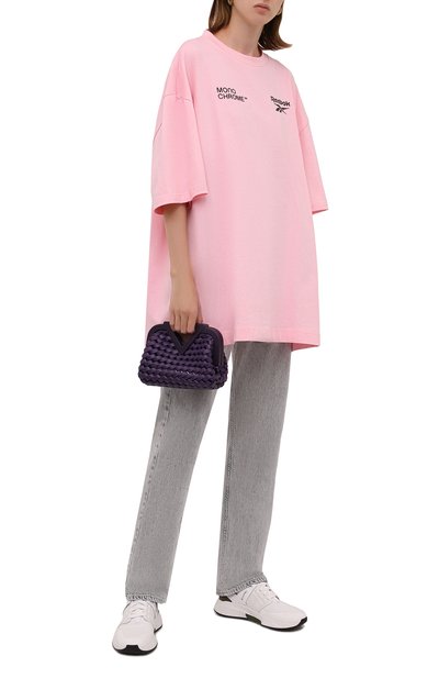 Хлопковая футболка reebok x monochrome REEBOK, арт. HE0857, фото 2