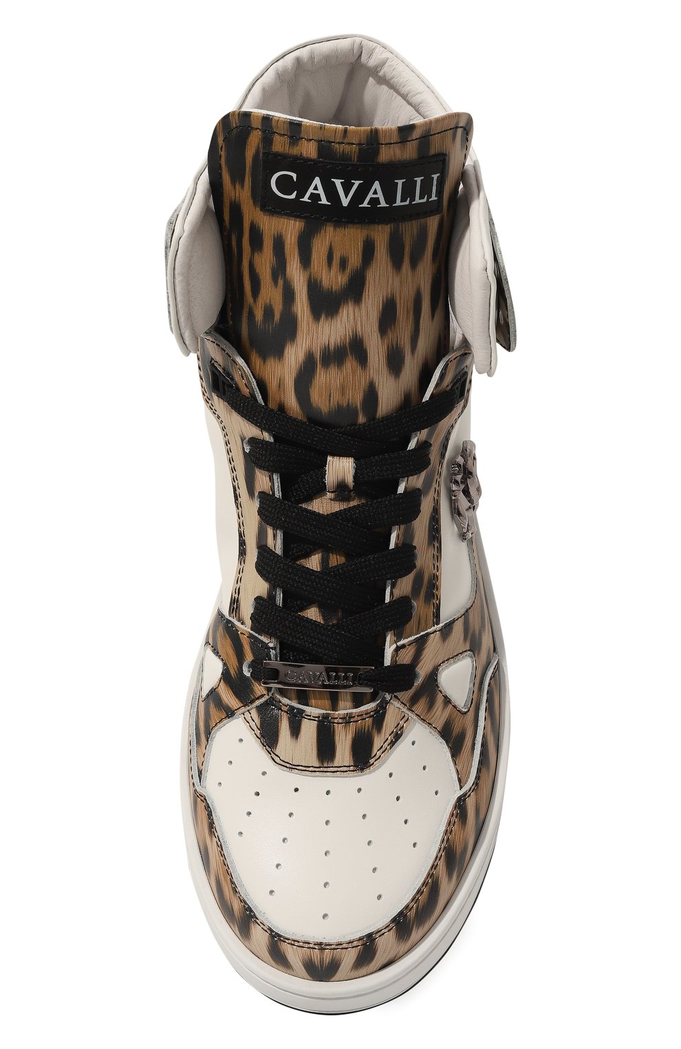 Кожаные кеды ROBERTO CAVALLI, арт. 18710 A, фото 6