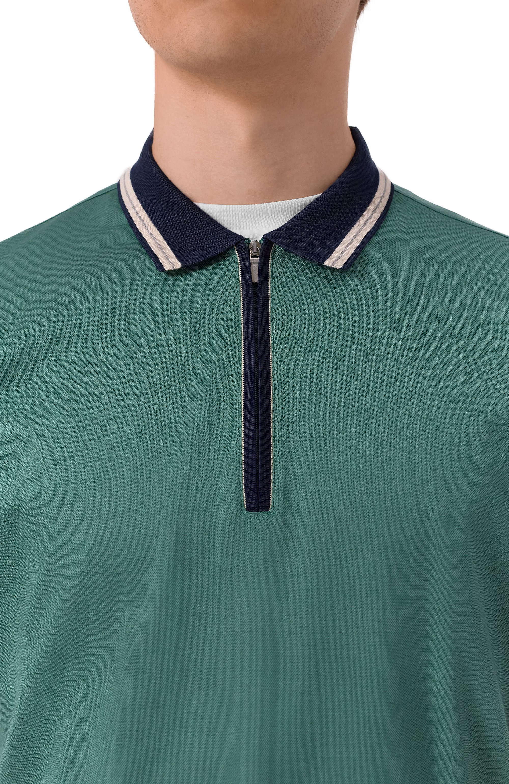 Хлопковое поло GRAN SASSO, арт. 60147/74219, фото 5