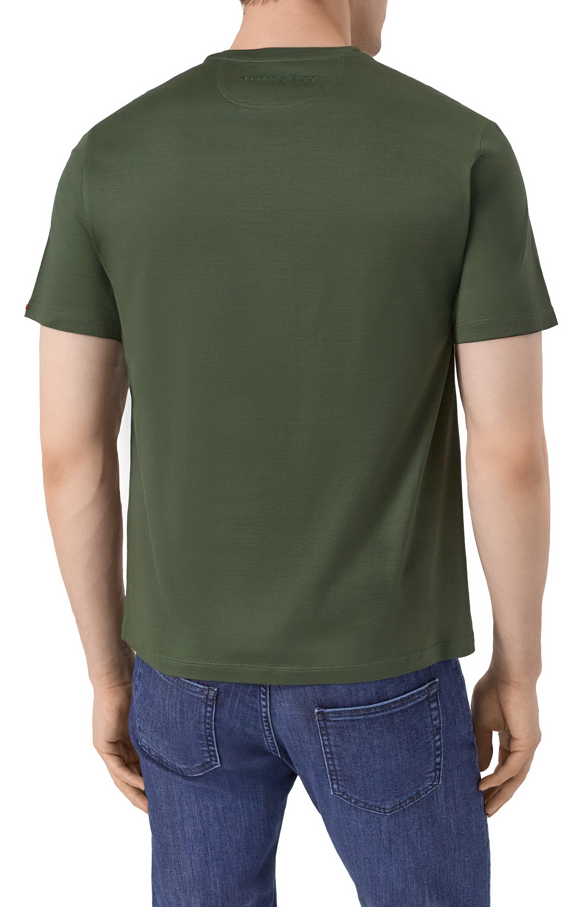 Хлопковая футболка STEFANO RICCI, арт. MNH5204300/TE0001, фото 4