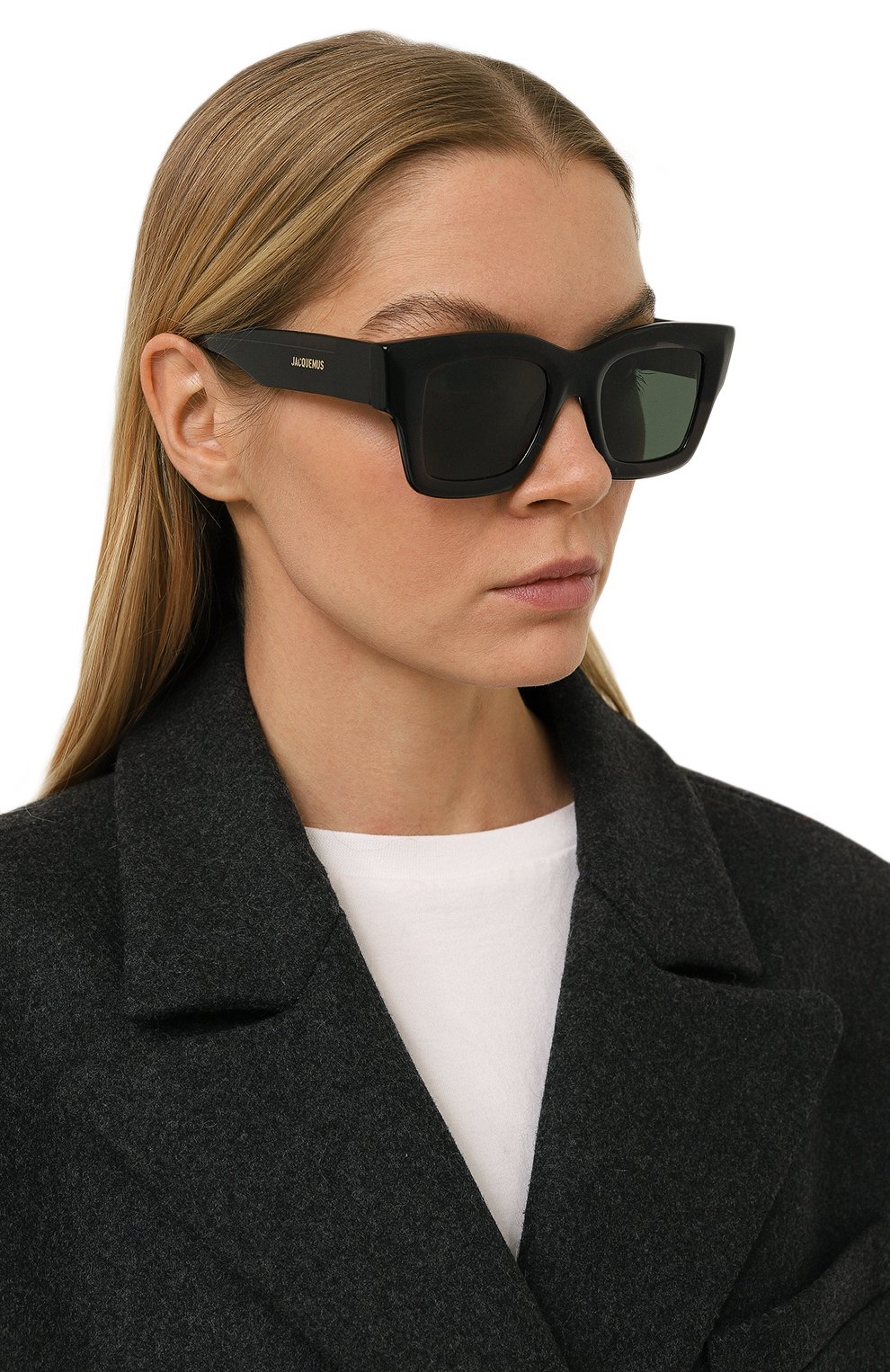 Солнцезащитные очки JACQUEMUS, арт. LES LUNETTES BACI MULTI BLACK, фото 2