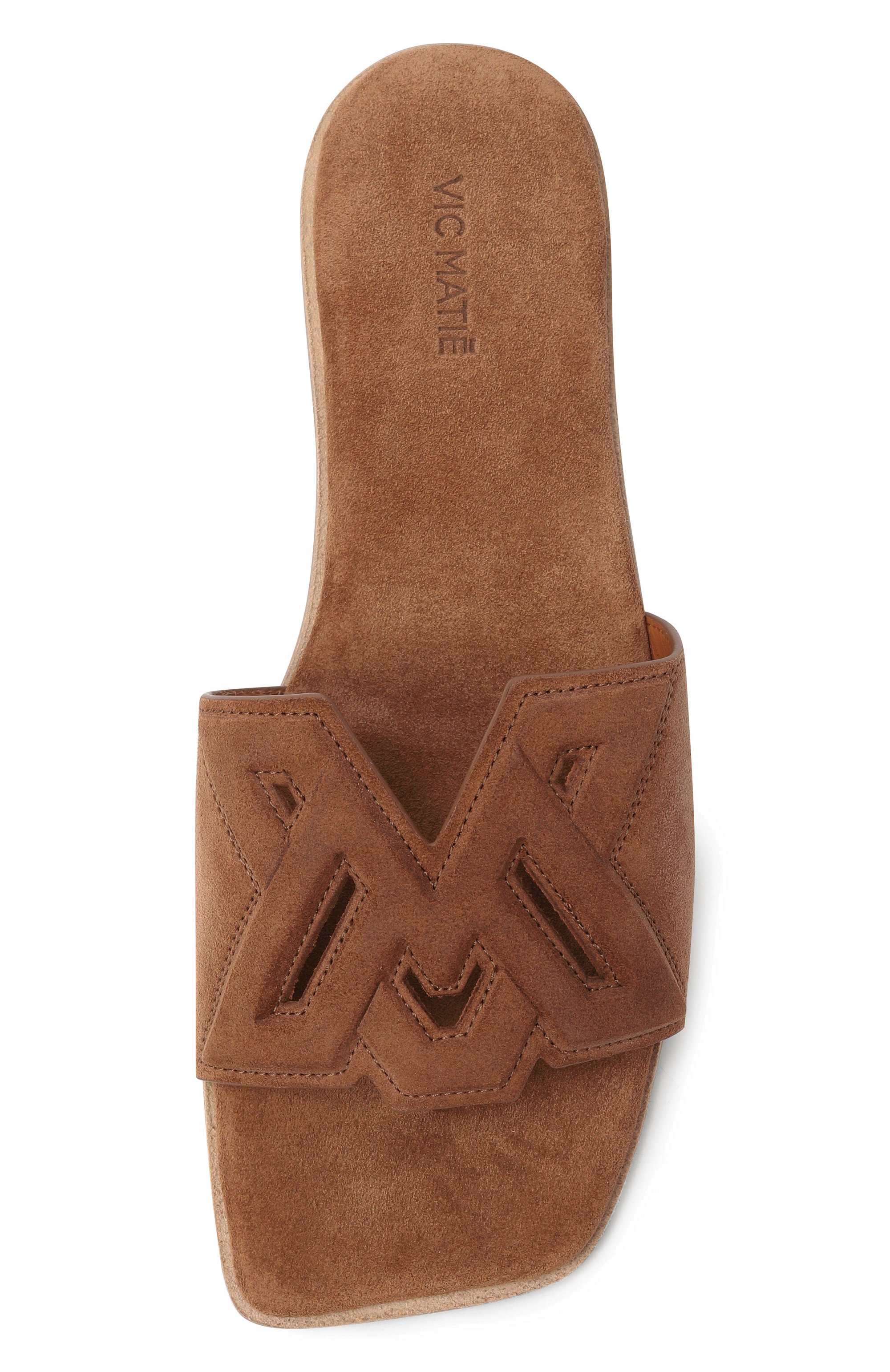 Замшевые шлепанцы VIC MATIE, арт. 1G3770DKG42H010316, фото 6