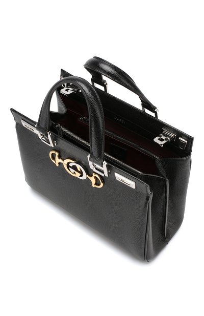 Сумка gucci zumi small GUCCI черного цвета по цене 352000 руб., арт. 569712/1B90X, фото 4 Сумка gucci zumi small GUCCI, арт. 569712/1B90X, фото 4