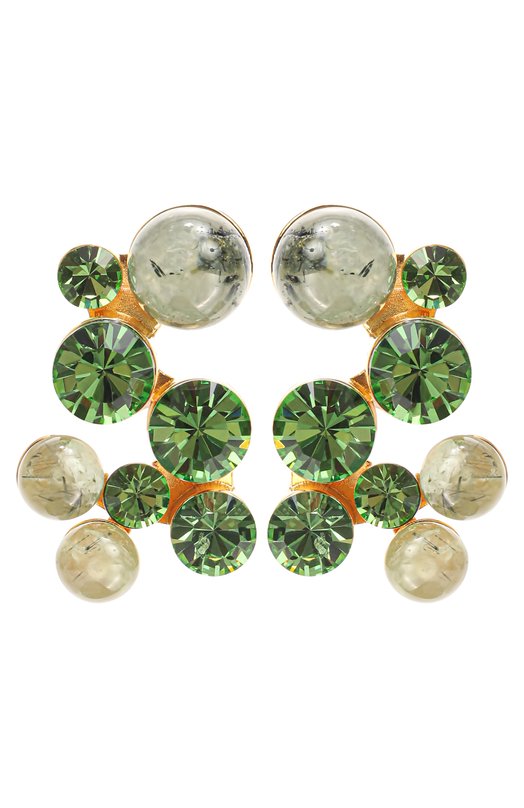 Серьги Dries Van Noten 018241-085-628 Зелёный 018241-085-628