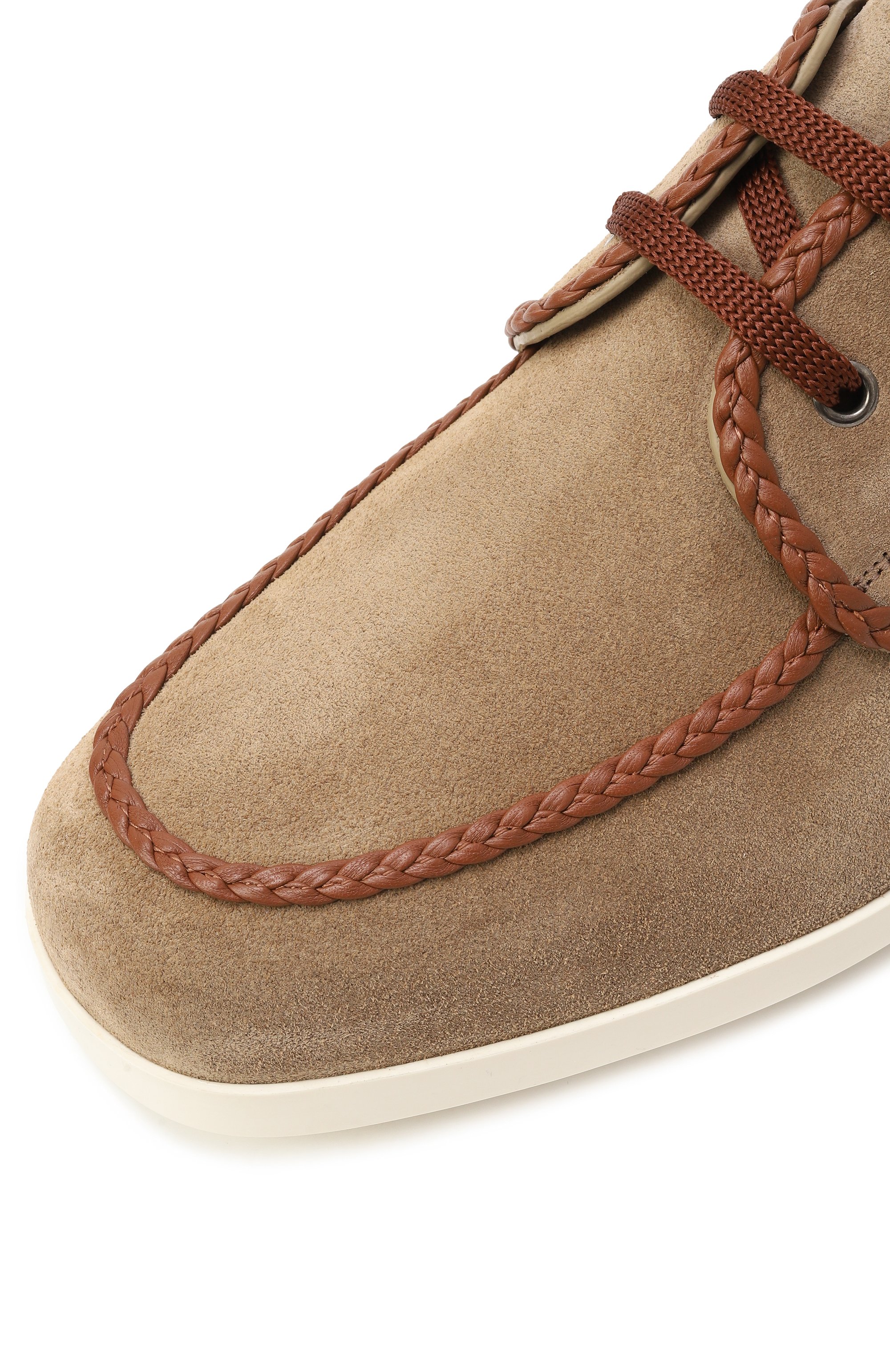 Замшевые топсайдеры palm avenue VALENTINO, арт. 6Y2S0J38/VNN, фото 7