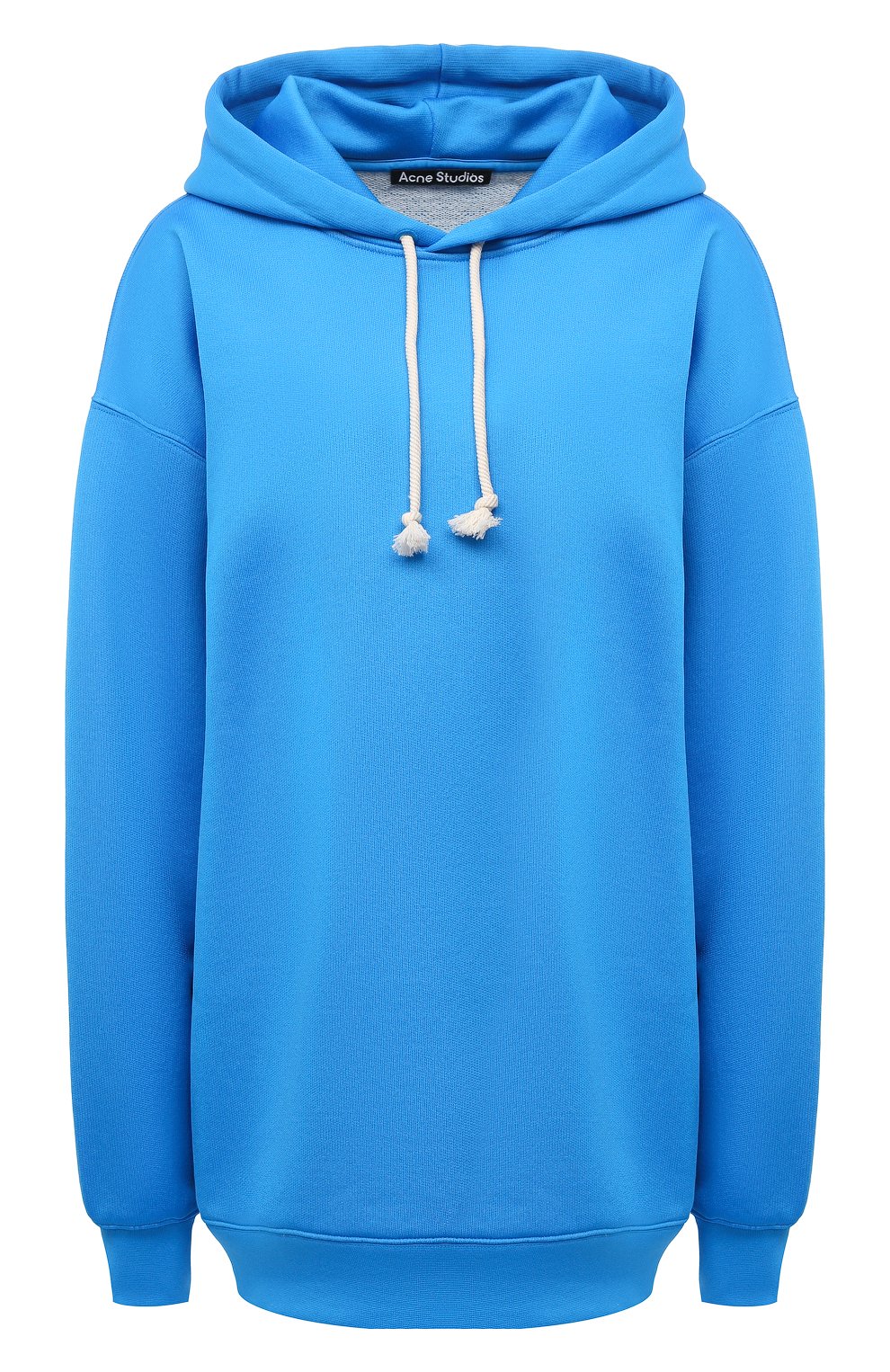 Хлопковое худи ACNE STUDIOS голубого цвета по цене 36250 руб., арт. CI0065/W, фото 1 Хлопковое худи ACNE STUDIOS, арт. CI0065/W, фото 1