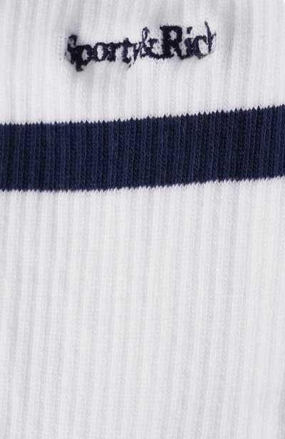 Хлопковые носки SPORTY AND RICH белого цвета по цене 5720 руб., арт. AC026712300WH88, фото 2 Хлопковые носки SPORTY AND RICH, арт. AC026712300WH88, фото 2