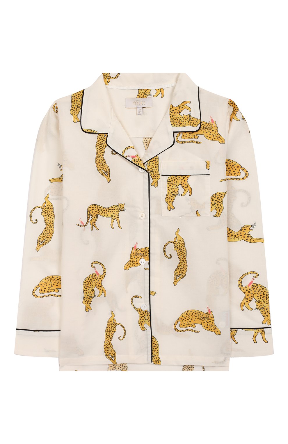 Хлопковая пижама LITTLE YOLKE, арт. AW19-12C-PL-I/1-8Y, фото 3