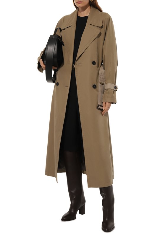 Хлопковый тренч Windsor 52 DM405 Хаки  52 DM405 Фото 2
