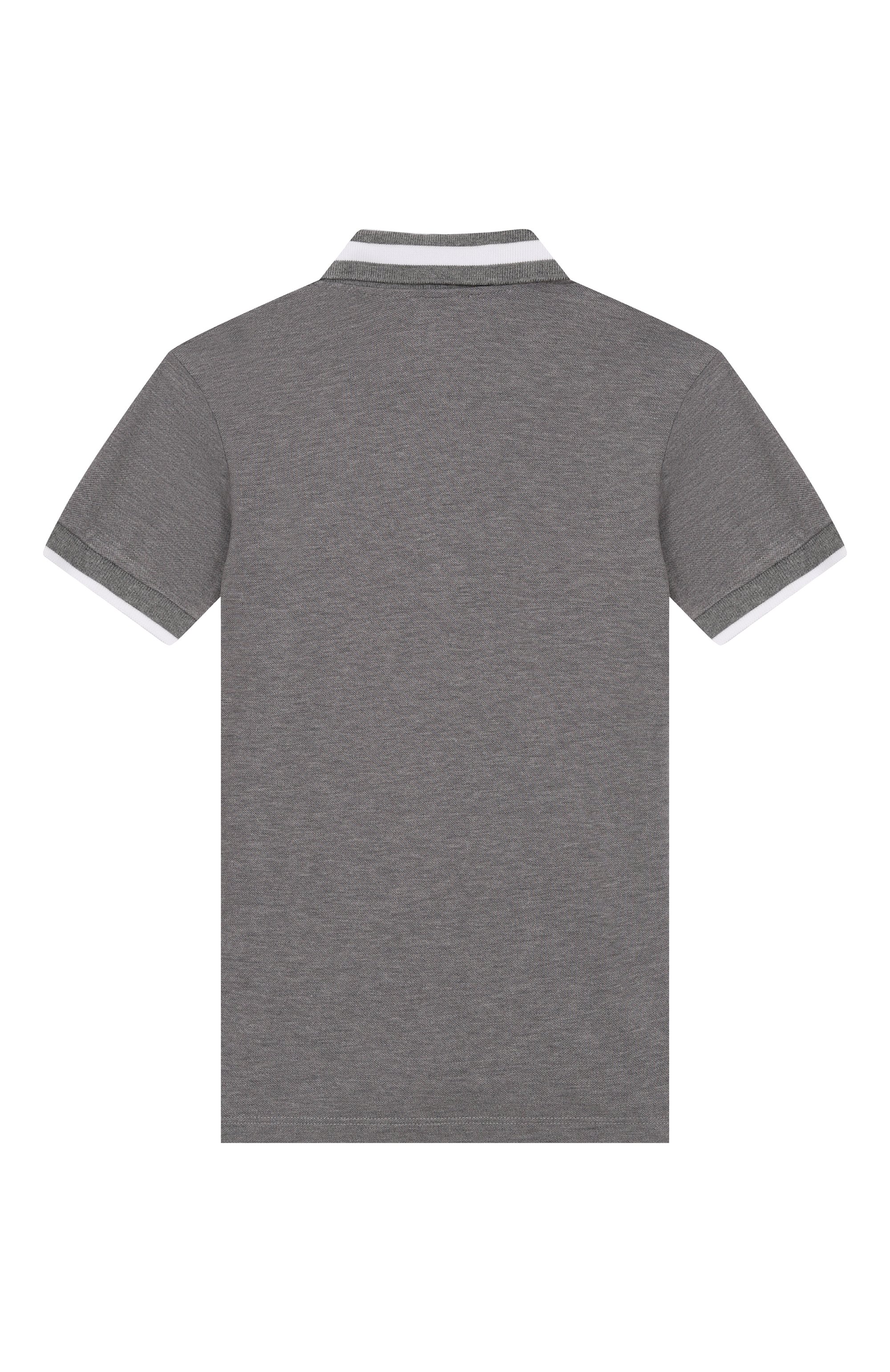 Хлопковое поло DOLCE & GABBANA серого цвета по цене 27250 руб., арт. L4JTGW/G7PFM/2-6, фото 2 Хлопковое поло DOLCE & GABBANA, арт. L4JTGW/G7PFM/2-6, фото 2