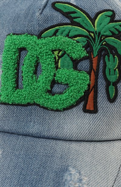 Джинсовая бейсболка DOLCE & GABBANA, арт. LB5H37/G7L1F, фото 3