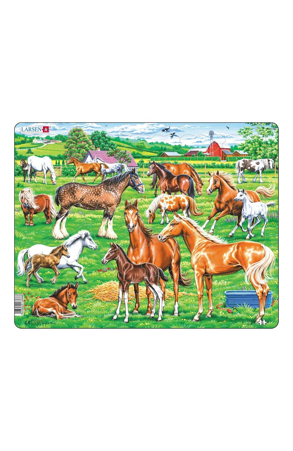 Пазл лошади LARSEN, арт. FH50, фото 1
