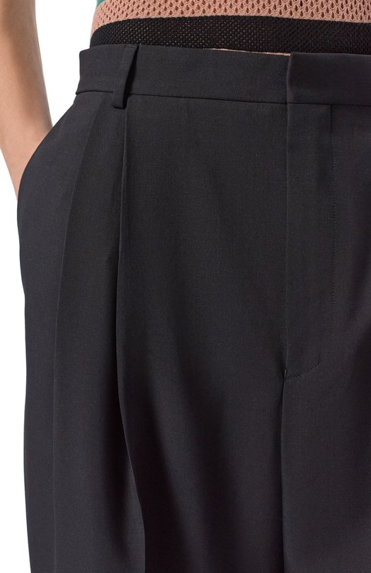 Шерстяные брюки Dries Van Noten 020998/3249 Чёрный  020998/3249 Фото 5